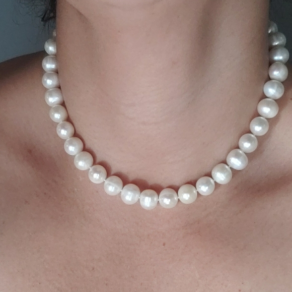 REAL - 11mm Pearl Necklace - Picture 7 of 8